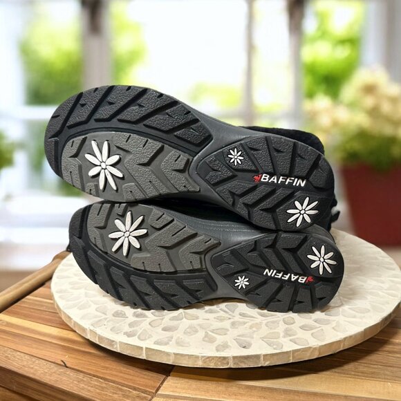 Baffin Chloe Waterproof Winter Snow Boots Black Women’s 7 Tundra Rated -40°F - Picture 12 of 14
